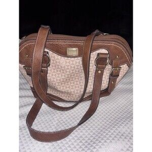 BOC Born Concepts Merrimac Shoulder Bag Handbag Purse Brown Double Handles